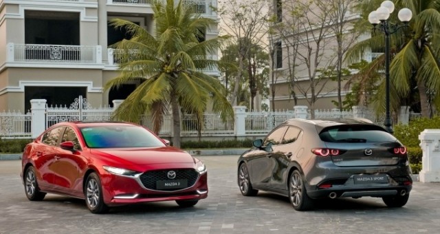 Mazda3 một mình 'gánh' phân khúc sedan cỡ C đầu năm 2026
